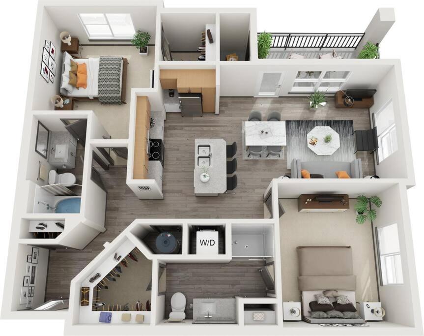 Downtown Augusta Beauty 2 Bed Apt 외부 사진